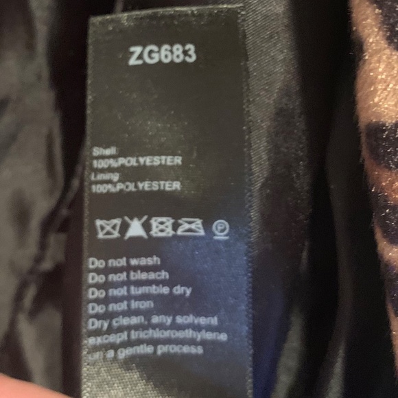 Faux Leopard MOTO Jacket - Picture 8 of 11